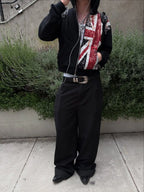 Harajuku British Flag Gothic Cardigan