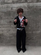 Harajuku British Flag Gothic Cardigan