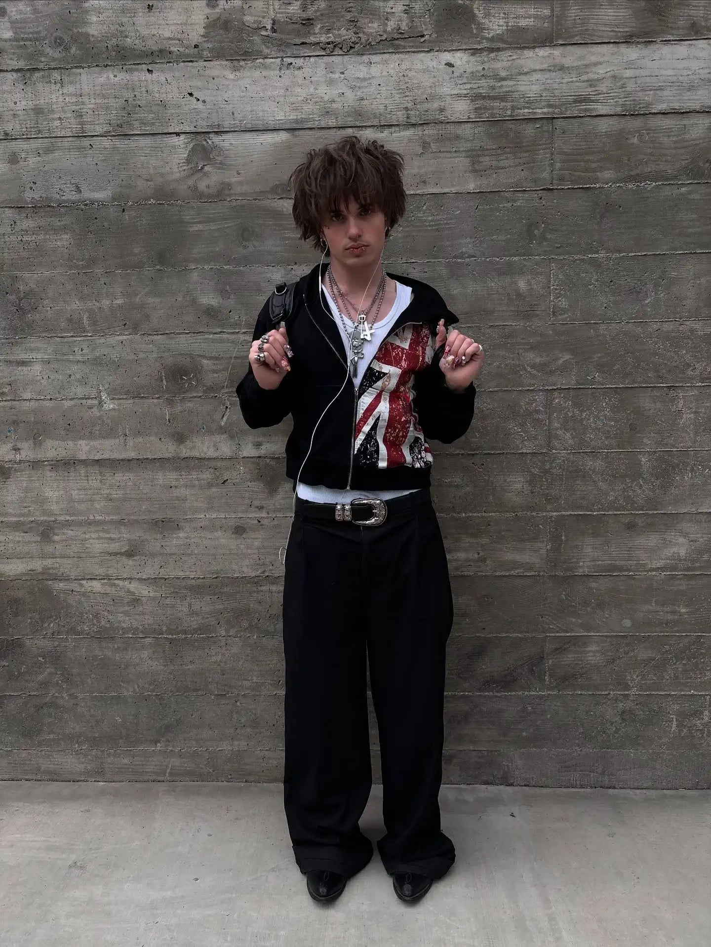 Harajuku British Flag Gothic Cardigan